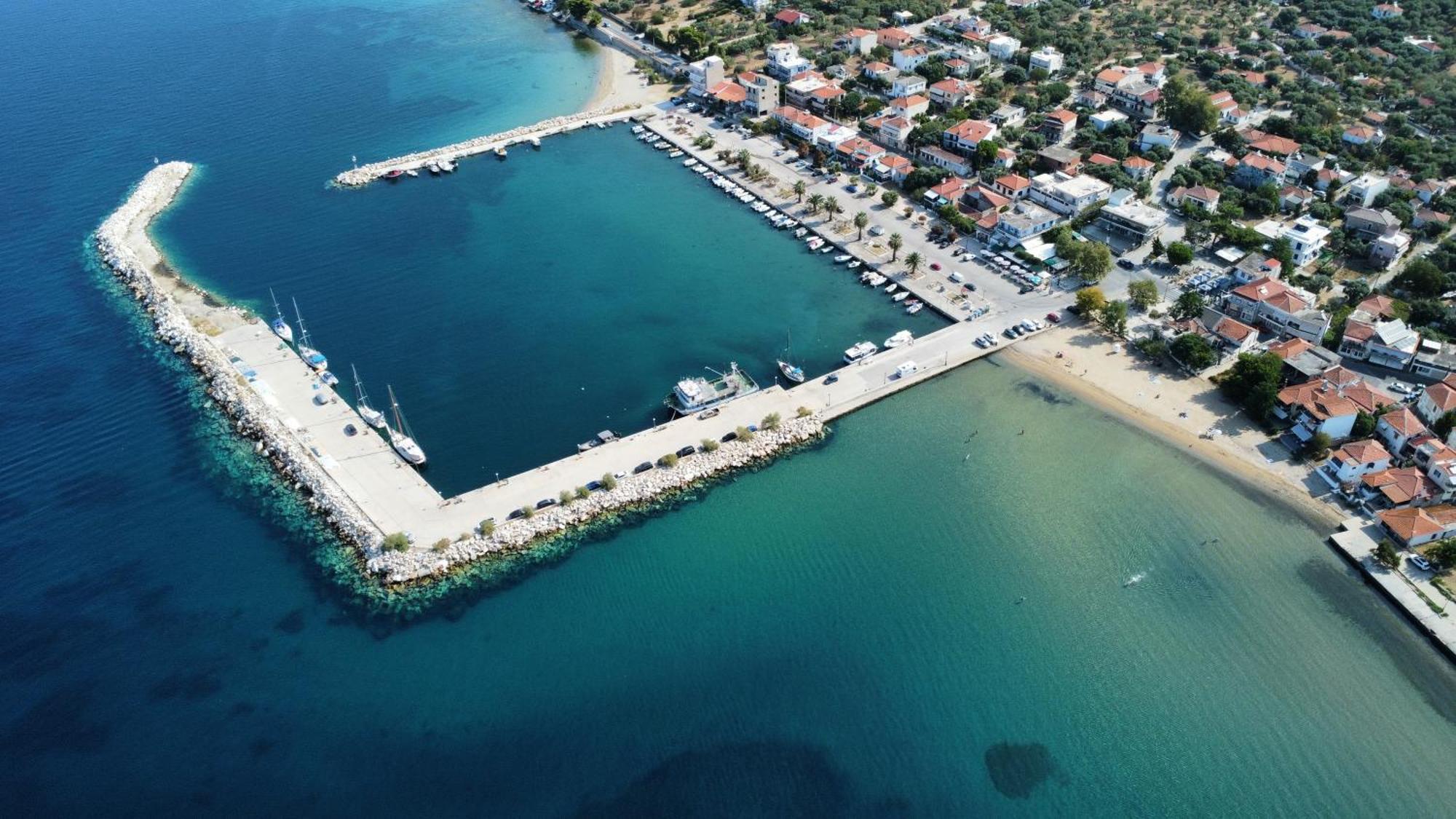 Beachfront Apartment Thassos Skála Kallirákhis Esterno foto