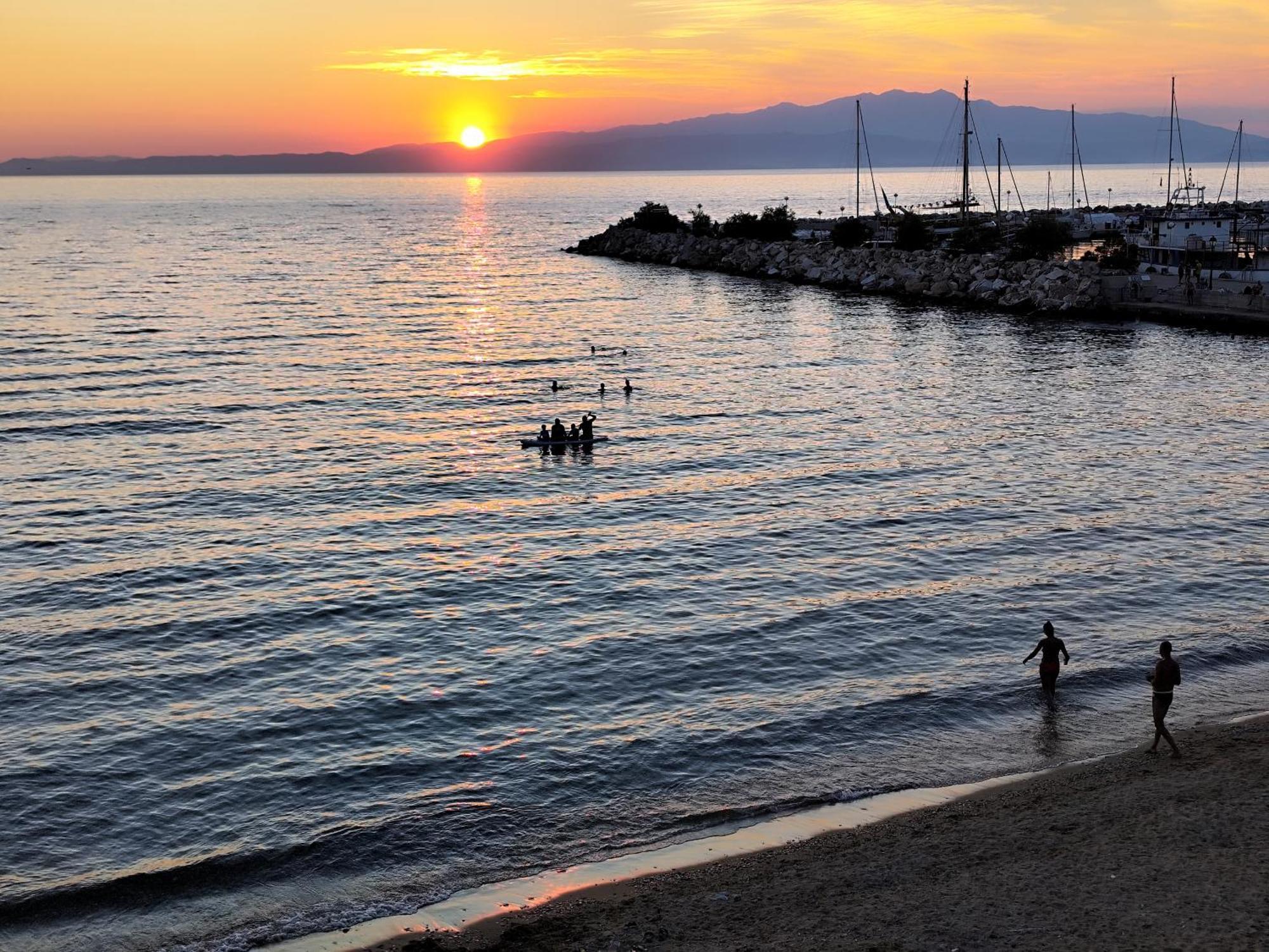 Beachfront Apartment Thassos Skála Kallirákhis Esterno foto