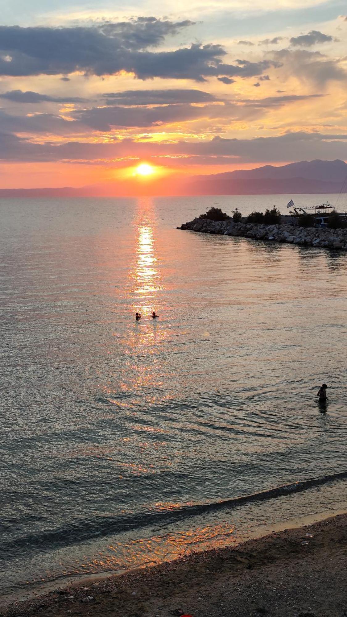 Beachfront Apartment Thassos Skála Kallirákhis Esterno foto
