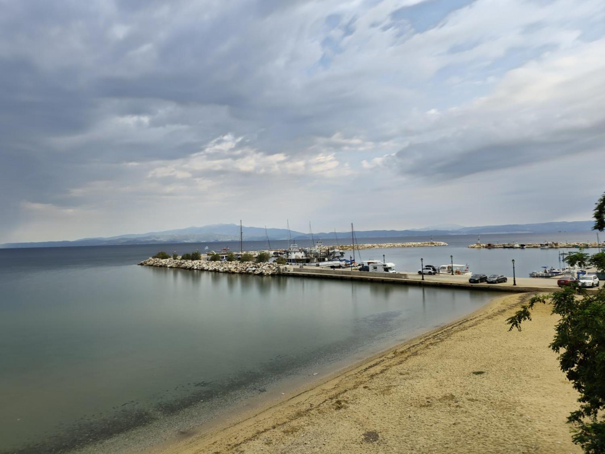 Beachfront Apartment Thassos Skála Kallirákhis Esterno foto